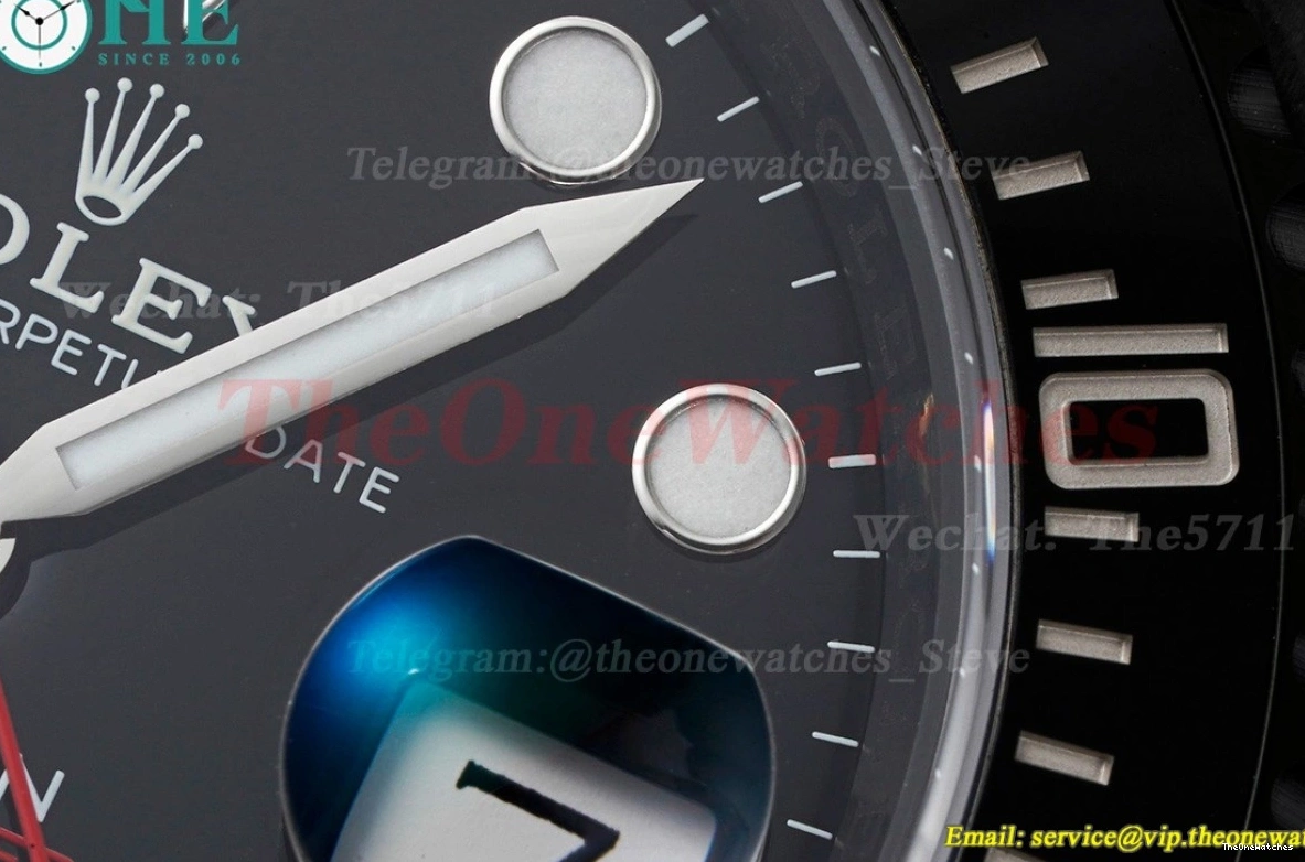 Dot SS Submariner 40mm Black VS3135 DLC V6F Blaken 0416